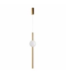 Step Into Design Lampa wisząca O-LINE 63 - LED, 63 cm, złoty połysk ST-1689S mirror gold