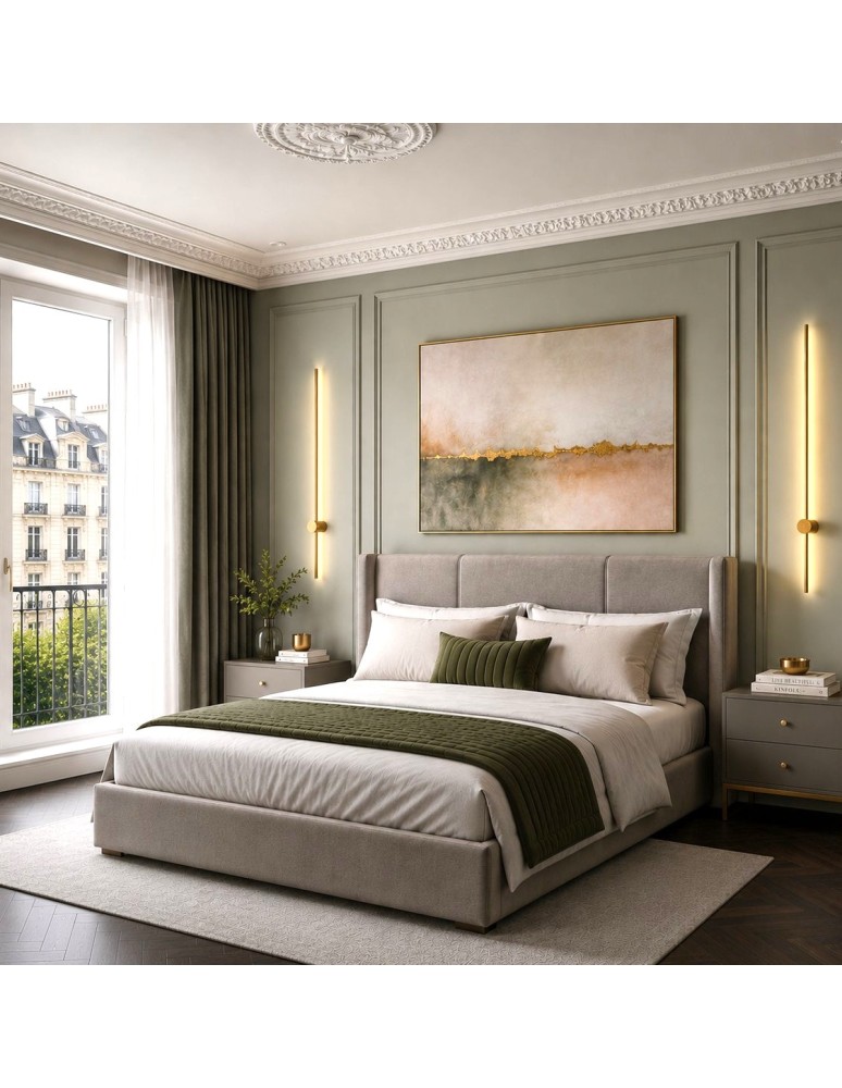 Step Into Design Lampa ścienna SPARO 120 cm złoty połysk ST-1067W-1GD-120 Step Into Design Lampa ścienna SPARO 120 cm złoty połysk ST-1067W-1GD-120