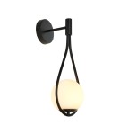 Step Into Design Lampa ścienna DROP 45 cm czarna ST-F079 black