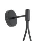 Step Into Design Lampa ścienna DROP 45 cm czarna ST-F079 black