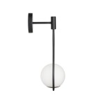 Step Into Design Lampa ścienna DROP 45 cm czarna ST-F079 black