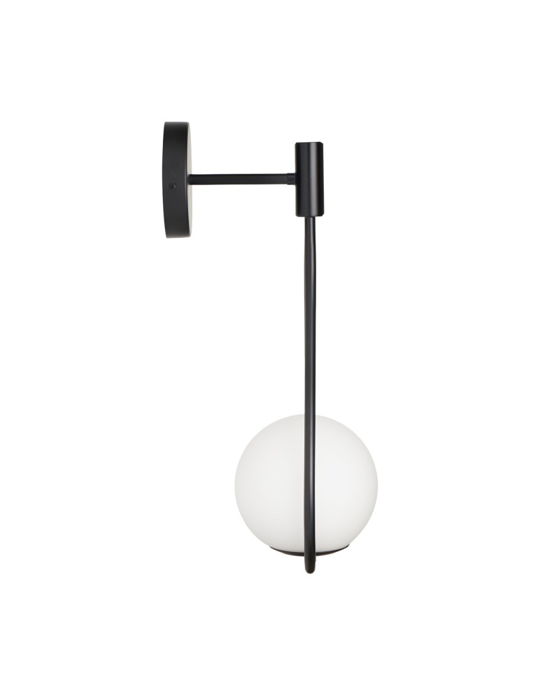 Step Into Design Lampa ścienna DROP 45 cm czarna ST-F079 black