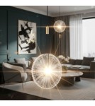 Step Into Design Lampa wisząca SUNBLAST - LED 20 cm, złota ST-DL5623 Step Into Design Lampa wisząca SUNBLAST - LED 20 cm, złota ST-DL5623