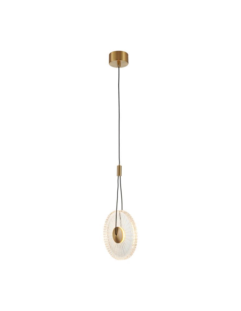 Step Into Design Lampa wisząca SUNBLAST - LED 20 cm, złota ST-DL5623 Step Into Design Lampa wisząca SUNBLAST - LED 20 cm, złota ST-DL5623