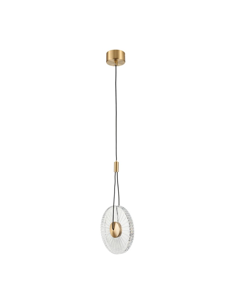 Step Into Design Lampa wisząca SUNBLAST - LED 20 cm, złota ST-DL5623 Step Into Design Lampa wisząca SUNBLAST - LED 20 cm, złota ST-DL5623