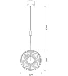 Step Into Design Lampa wisząca SUNBLAST - LED 20 cm, złota ST-DL5623 Step Into Design Lampa wisząca SUNBLAST - LED 20 cm, złota ST-DL5623