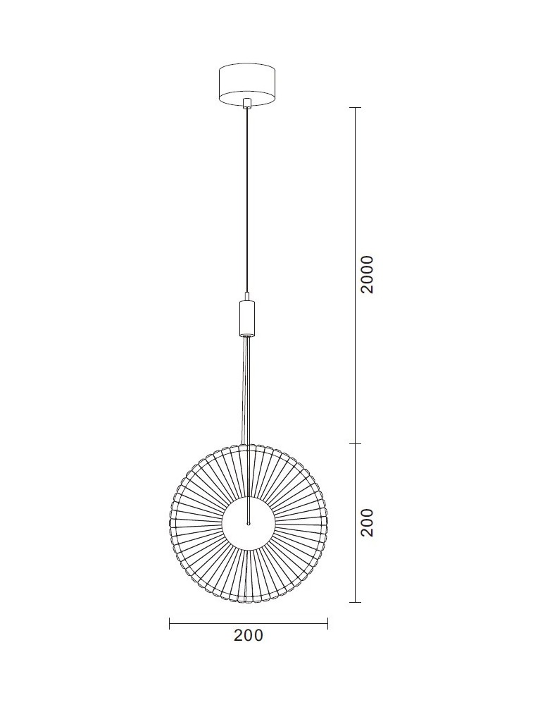 Step Into Design Lampa wisząca SUNBLAST - LED 20 cm, złota ST-DL5623 Step Into Design Lampa wisząca SUNBLAST - LED 20 cm, złota ST-DL5623