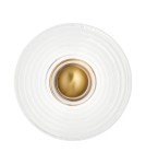 Step Into Design Lampa ścienna HELIOS 30 cm transparentno złota ST-X007W Step Into Design Lampa ścienna HELIOS 30 cm transparentno złota ST-X007W