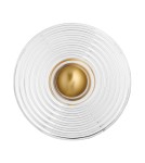 Step Into Design Lampa ścienna HELIOS 30 cm transparentno złota ST-X007W Step Into Design Lampa ścienna HELIOS 30 cm transparentno złota ST-X007W