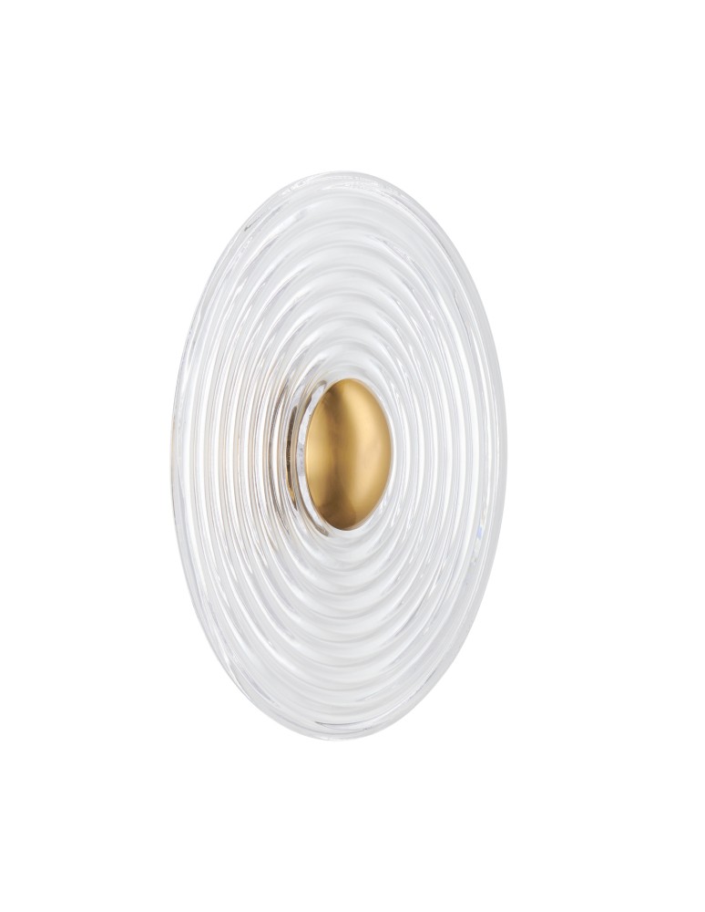 Step Into Design Lampa ścienna HELIOS 30 cm transparentno złota ST-X007W Step Into Design Lampa ścienna HELIOS 30 cm transparentno złota ST-X007W