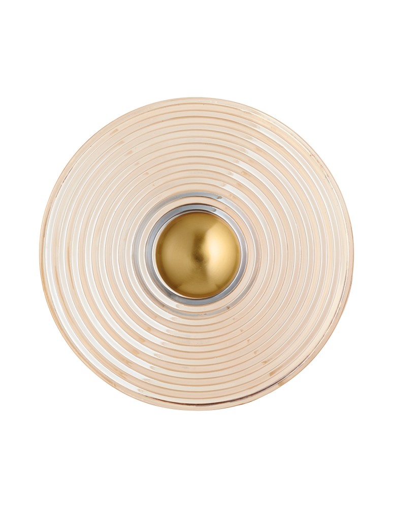 Step Into Design Lampa ścienna HELIOS 30 cm bursztynowo złota ST-X007W amber Step Into Design Lampa ścienna HELIOS 30 cm bursztynowo złota ST-X007W amber