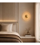 Step Into Design Lampa ścienna HELIOS 30 cm bursztynowo złota ST-X007W amber Step Into Design Lampa ścienna HELIOS 30 cm bursztynowo złota ST-X007W amber
