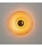 Step Into Design Lampa ścienna HELIOS 30 cm bursztynowo złota ST-X007W amber Step Into Design Lampa ścienna HELIOS 30 cm bursztynowo złota ST-X007W amber