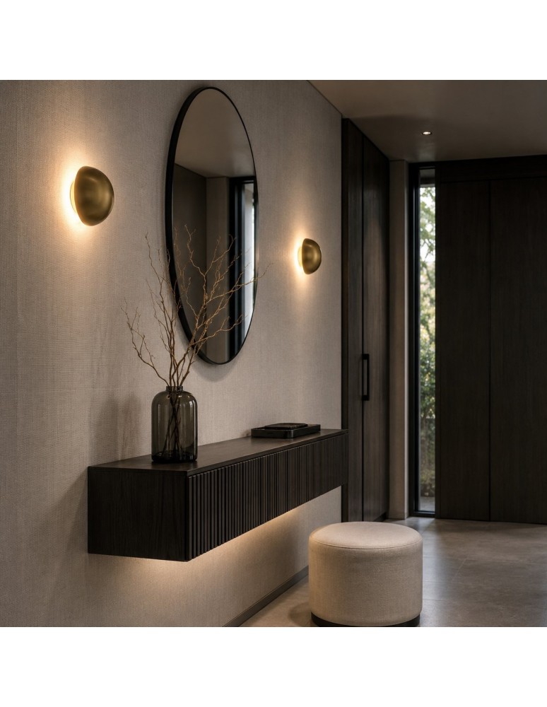 Step Into Design Lampa ścienna BUTTON 16 cm LED złoty ST-9931W gold
