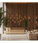 Step Into Design Lampa ścienna BUTTON 16 cm LED złoty ST-9931W gold