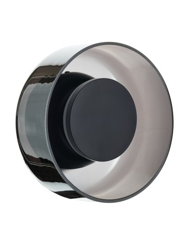 Step Into Design Lampa ścienna DONUT 18 cm - LED, szkło, szaro-czarna ST-5072W smoky black
