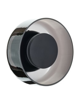 Step Into Design Lampa ścienna DONUT 18 cm - LED, szkło, szaro-czarna ST-5072W smoky black