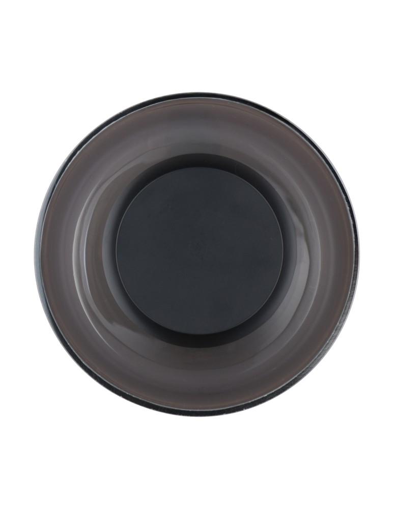 Step Into Design Lampa ścienna DONUT 18 cm - LED, szkło, szaro-czarna ST-5072W smoky black Step Into Design Lampa ścienna DONUT 18 cm - LED, szkło, szaro-czarna ST-5072W smoky black