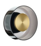 Step Into Design Lampa ścienna DONUT 18 cm - LED, szkło, szaro-złota ST-5072W smoky gold