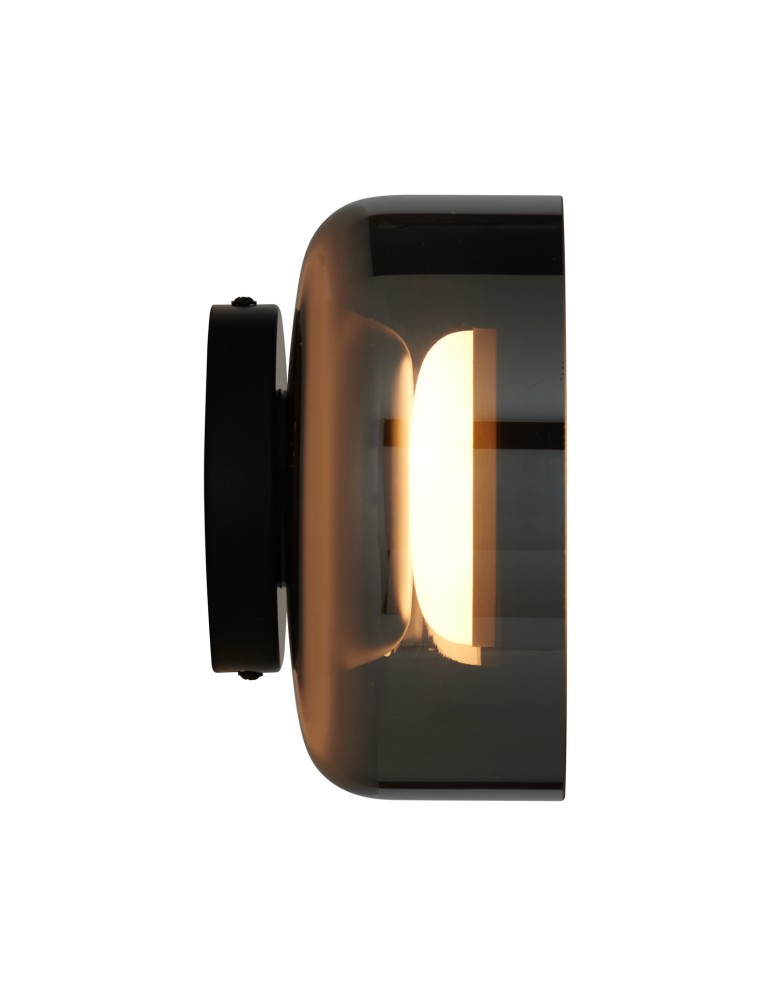 Step Into Design Lampa ścienna DONUT 18 cm - LED, szkło, szaro-złota ST-5072W smoky gold