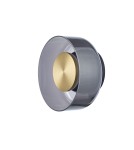 Step Into Design Lampa ścienna DONUT 18 cm - LED, szkło, szaro-złota ST-5072W smoky gold