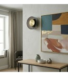 Step Into Design Lampa ścienna DONUT 18 cm - LED, szkło, szaro-złota ST-5072W smoky gold