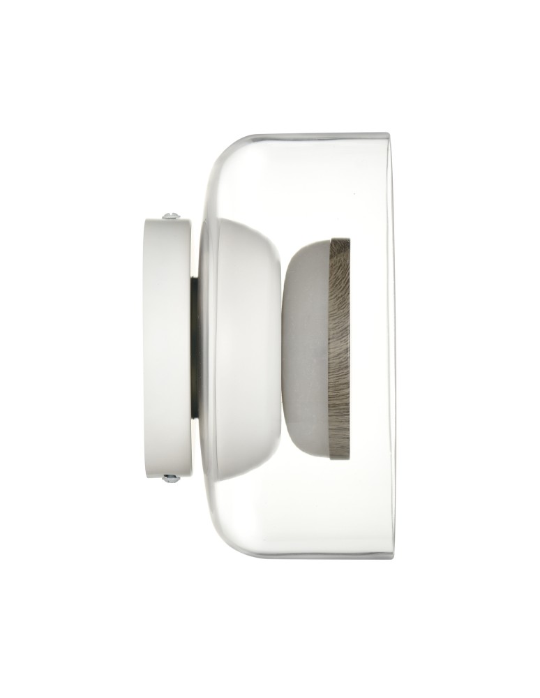 Step Into Design Lampa ścienna DONUT 18 – LED, szkło transparentne, brąz orzechowy ST-5072W transparent brown Step Into Design Lampa ścienna DONUT 18 – LED, szkło transparentne, brąz orzechowy ST-5072W transparent brown