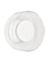 Step Into Design Lampa ścienna DONUT 18 – LED, szkło transparentne, biały środek ST-5072W transparent white Step Into Design Lampa ścienna DONUT 18 – LED, szkło transparentne, biały środek ST-5072W transparent white