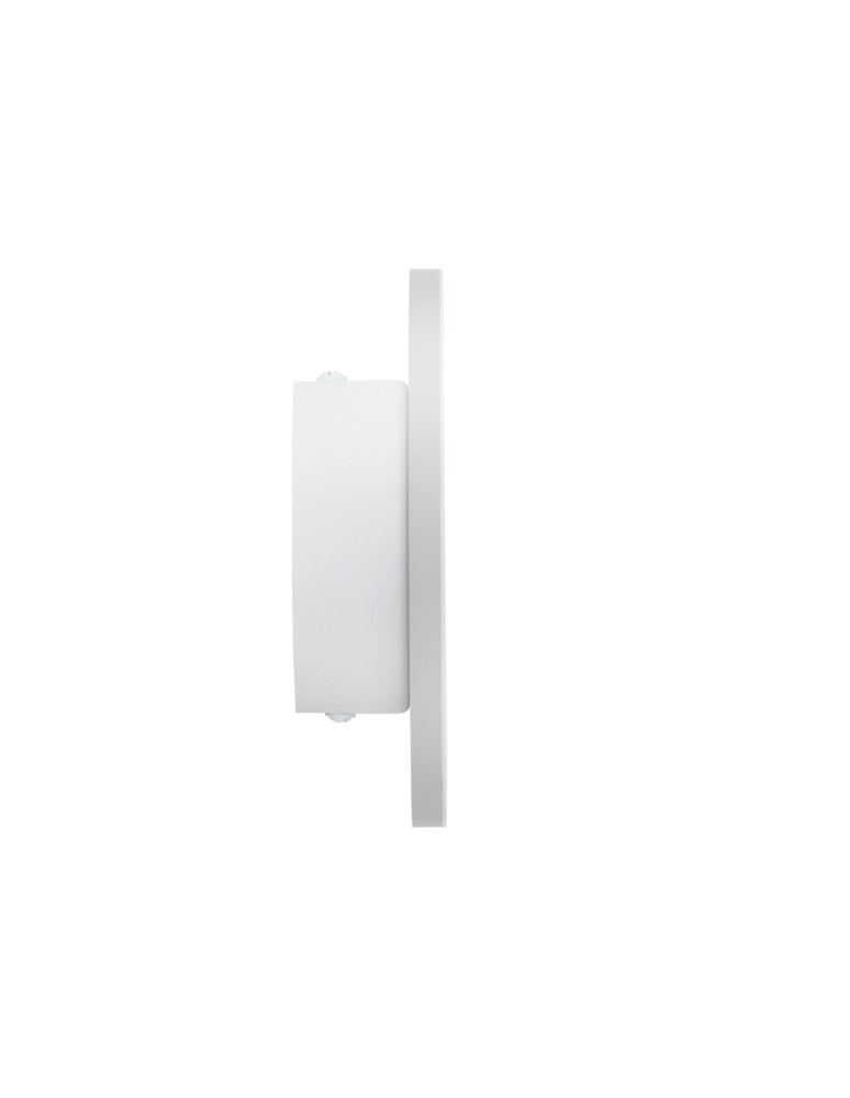 Step Into Design Lampa ścienna NYX 15 – LED okrągła, metalowa, biała ST-8293W/15 white Step Into Design Lampa ścienna NYX 15 – LED okrągła, metalowa, biała ST-8293W/15 white