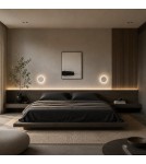 Step Into Design Lampa ścienna NYX 20 cm - LED okrągła, metalowa, biała ST-8293W/20 white