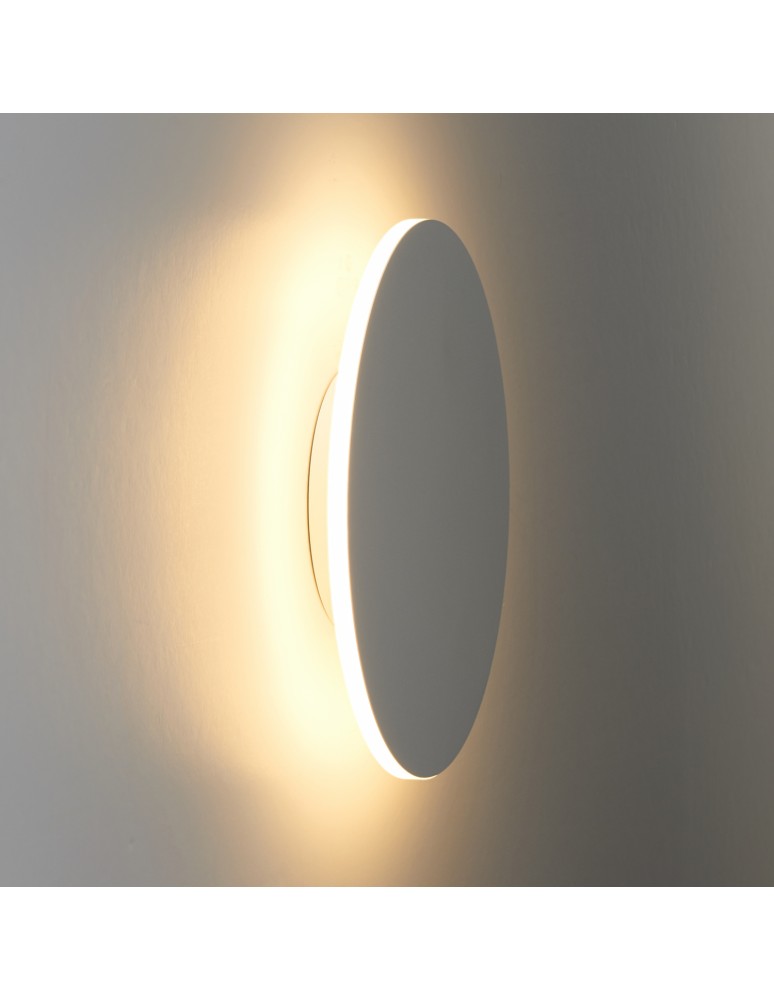 Step Into Design Lampa ścienna NYX 25 cm - LED okrągła, metalowa, biała ST-8293W/25 white