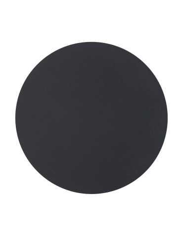 Step Into Design Lampa ścienna NYX 25 cm - LED okrągła, metalowa, czarna ST-8293W/25 black
