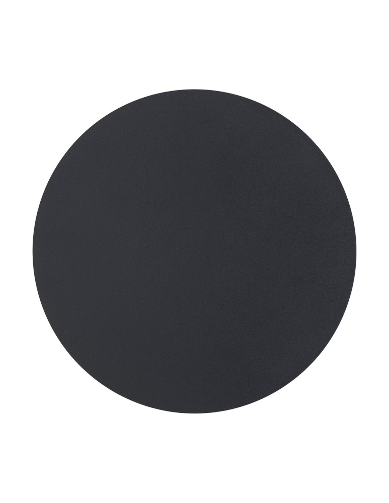 Step Into Design Lampa ścienna NYX 25 cm - LED okrągła, metalowa, czarna ST-8293W/25 black