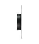Step Into Design Lampa ścienna NYX 25 cm - LED okrągła, metalowa, czarna ST-8293W/25 black