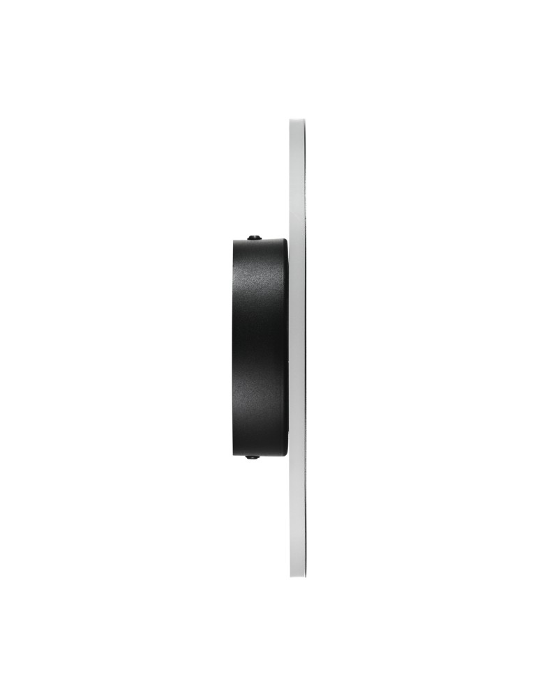 Step Into Design Lampa ścienna NYX 25 cm - LED okrągła, metalowa, czarna ST-8293W/25 black