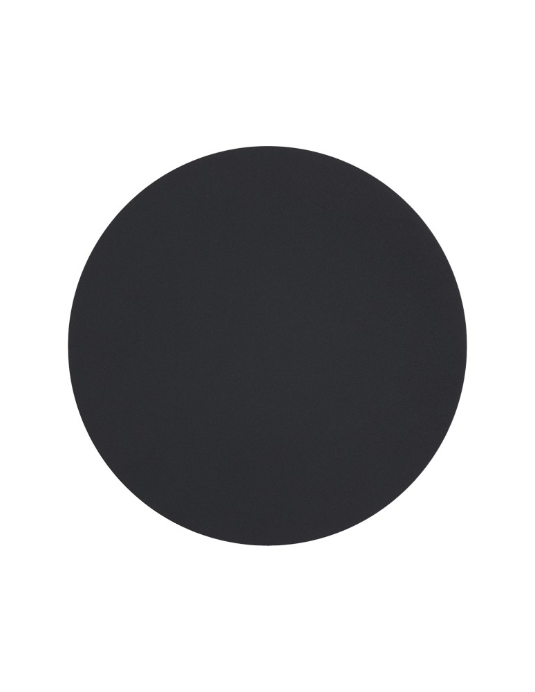 Step Into Design Lampa ścienna NYX 20 cm - LED okrągła, metalowa, czarna ST-8293W/20 black