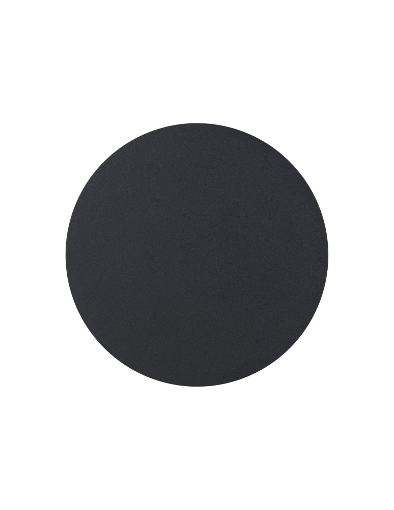 Step Into Design Lampa ścienna NYX 15 cm - LED okrągła, metalowa, czarna ST-8293W/15 black