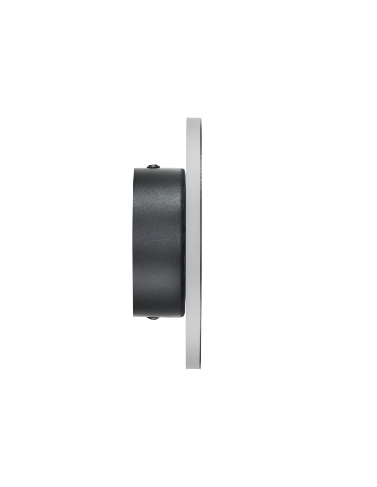 Step Into Design Lampa ścienna NYX 15 cm - LED okrągła, metalowa, czarna ST-8293W/15 black