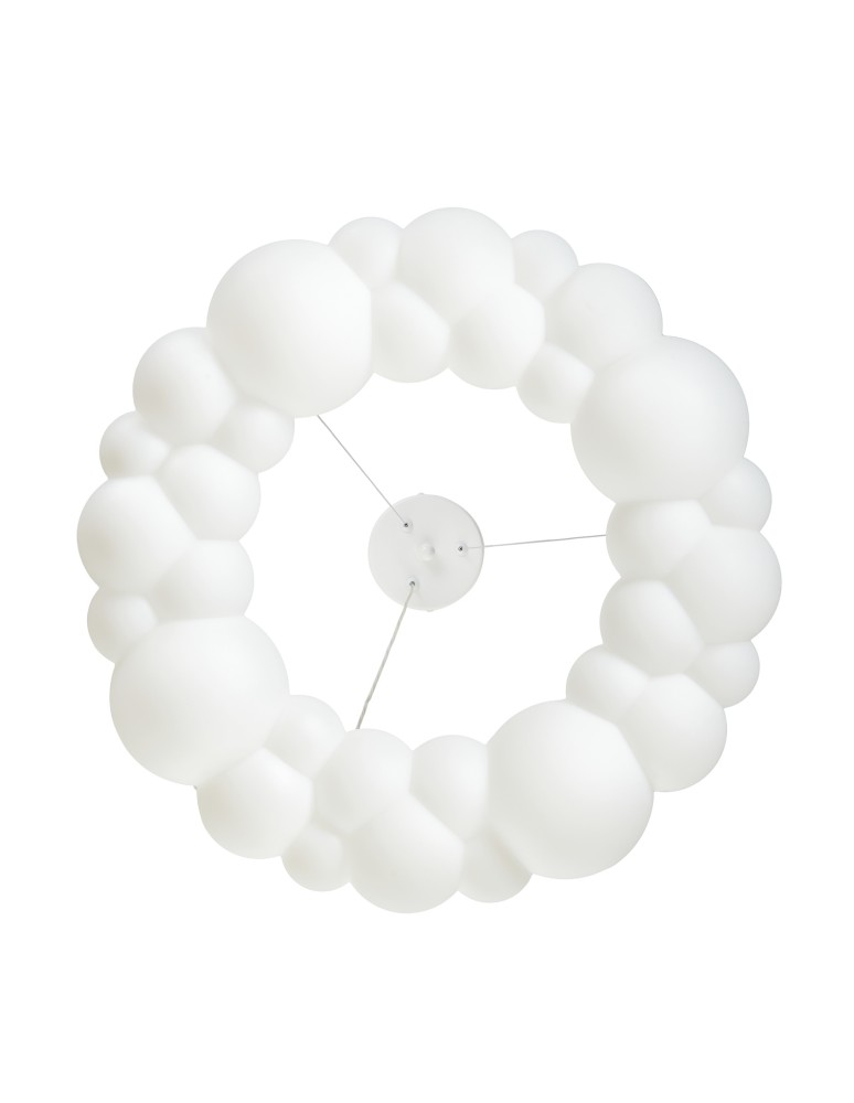 Step Into Design Lampa wisząca CLOUD 50 cm- akrylowa, w kształcie chmurki  3000 - 4000 - 6000 K ST-DL6123P-50