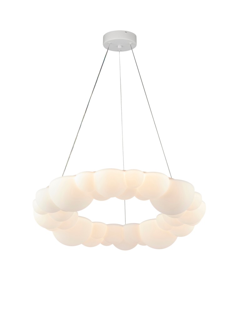 Step Into Design Lampa wisząca CLOUD 50 cm- akrylowa, w kształcie chmurki  3000 - 4000 - 6000 K ST-DL6123P-50