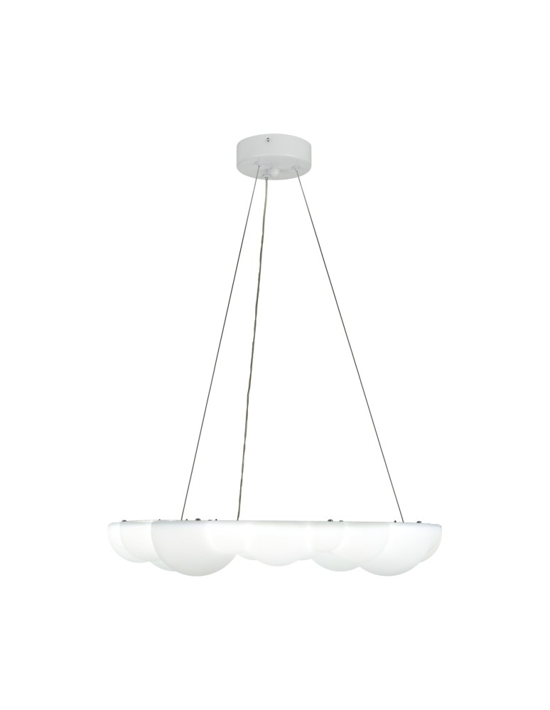 Step Into Design Lampa wisząca CLOUD 50 cm- akrylowa, w kształcie chmurki  3000 - 4000 - 6000 K ST-DL6123P-50