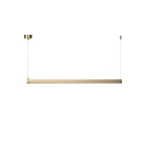 Step Into Design Lampa wisząca BEAM-80 LED - złota oprawa liniowa 4000K ST-8960-L80 gold 4000K