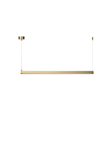 Step Into Design Lampa wisząca BEAM-80 LED - złota oprawa liniowa 4000K ST-8960-L80 gold 4000K