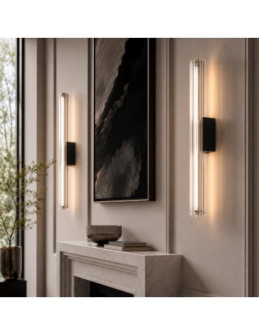 Step Into Design Lampa ścienna VERTI 50 cm - LED, kinkiet liniowy, transparentny ST-HC-D14-H500 - produkt 2