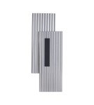 Step Into Design Lampa ścienna NOIR LED, kinkiet czarny ryflowany dwustronny ST-HC-D09 Step Into Design Lampa ścienna NOIR LED, kinkiet czarny ryflowany dwustronny ST-HC-D09
