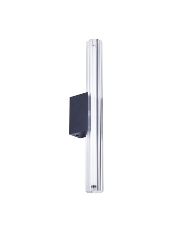 Step Into Design Lampa ścienna VERTI 40 cm - LED, transparentna tuba ST-HC-D14-H400