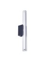 Zobacz Step Into Design Lampa ścienna VERTI 40 cm - LED, transparentna tuba ST-HC-D14-H400