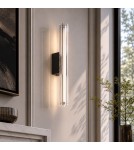 Step Into Design Lampa ścienna VERTI 40 cm - LED, transparentna tuba ST-HC-D14-H400