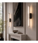 Step Into Design Lampa ścienna VERTI 40 cm - LED, transparentna tuba ST-HC-D14-H400