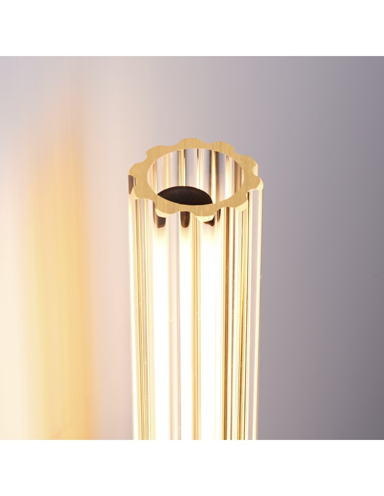 Step Into Design Lampa ścienna VERTI 40 cm - LED, transparentna tuba ST-HC-D14-H400